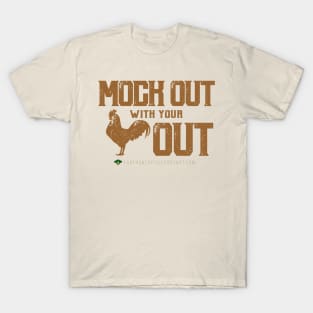 Mock Out Fantasy Draft (Brown) T-Shirt